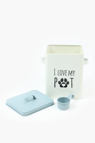 Pet Food Storage Tin