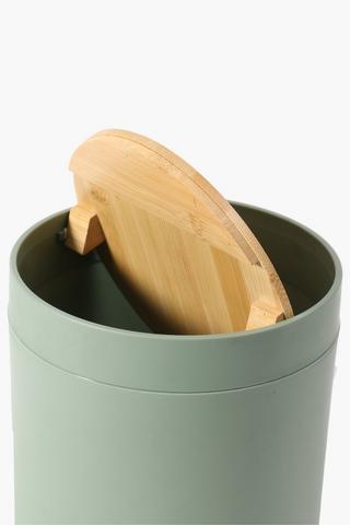Urban Bamboo Bin With Swivel Lid
