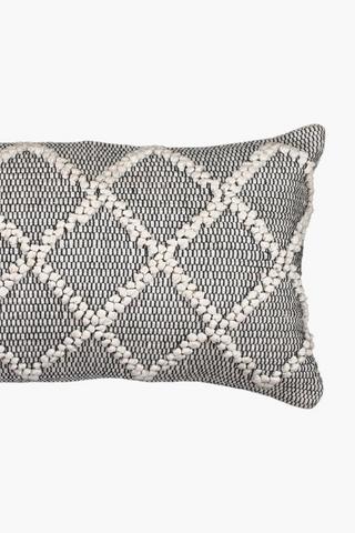 Textured Diamond Breeze Scatter Cushion, 40x60cm