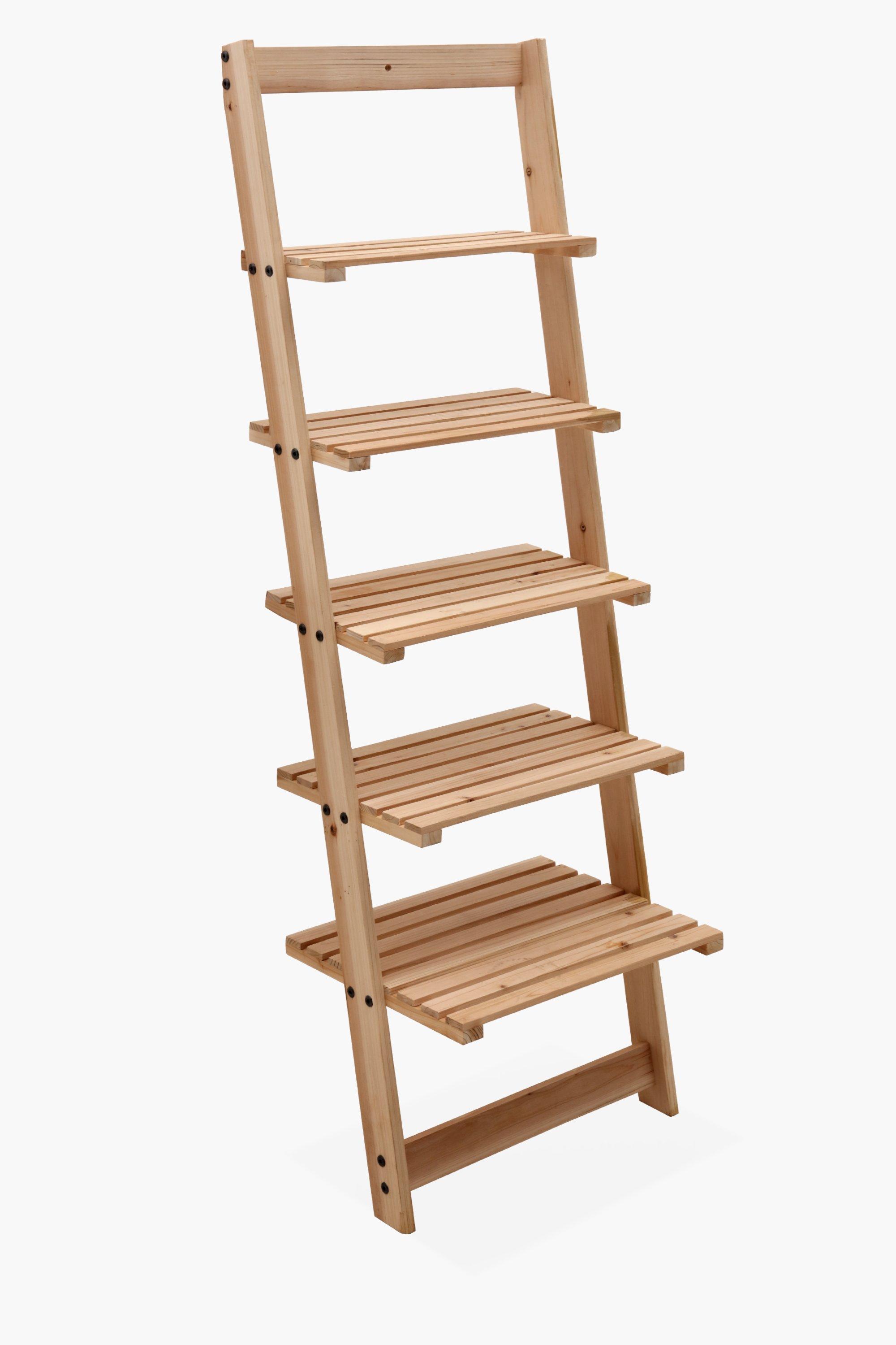 Bamboo 5 Tier Shelf