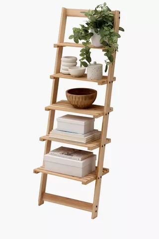  Bamboo 5 Tier Shelf