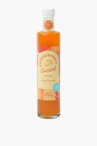 Passion Fruit Cordial, 500ml
