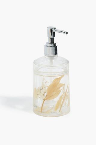 Pressed Flower Soap Dispenser
