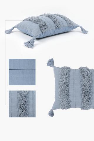 Tufted Lines Scatter Cushion, 40x60cm