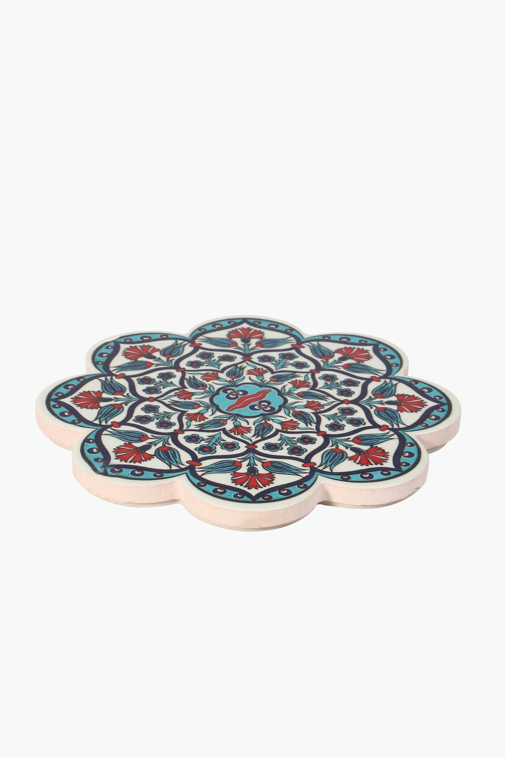 Floral Ceramic Trivet   02 102178690 SI 00