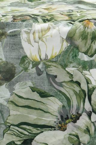 Printed Pumela Floral Pouffe, 50cm