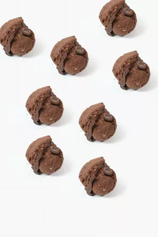 Festive Triple Chocolate Coconut Biscuits, 250g