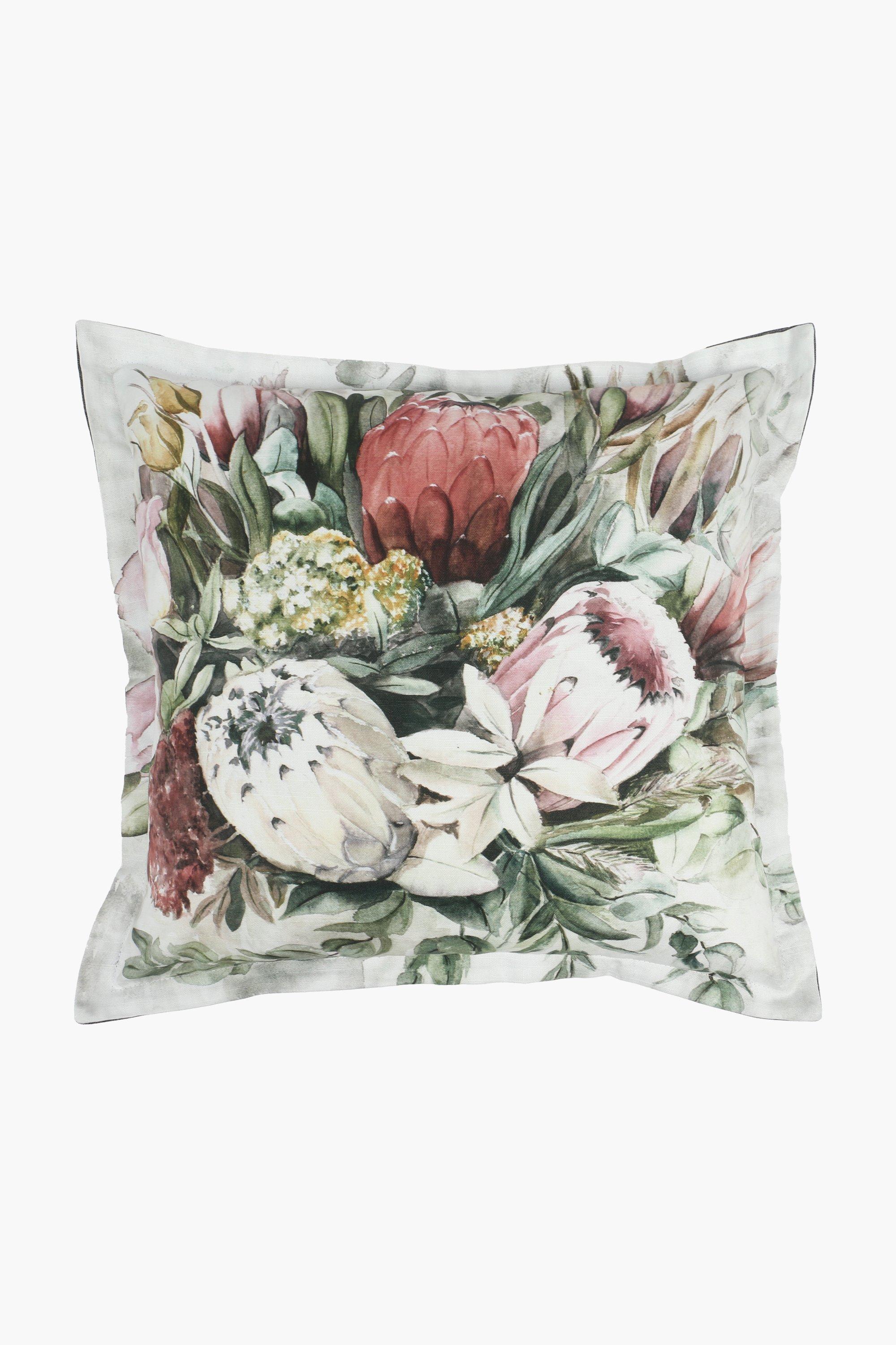 Printed Banksia Scatter Cushion, 55x55cm