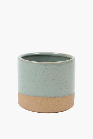 Dipped Ceramic Planter, 11x10cm