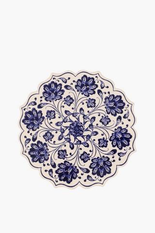 Floral Ceramic Trivet