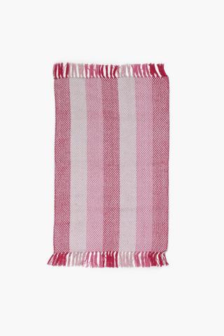 Tassel Striped Rug, 70x110cm