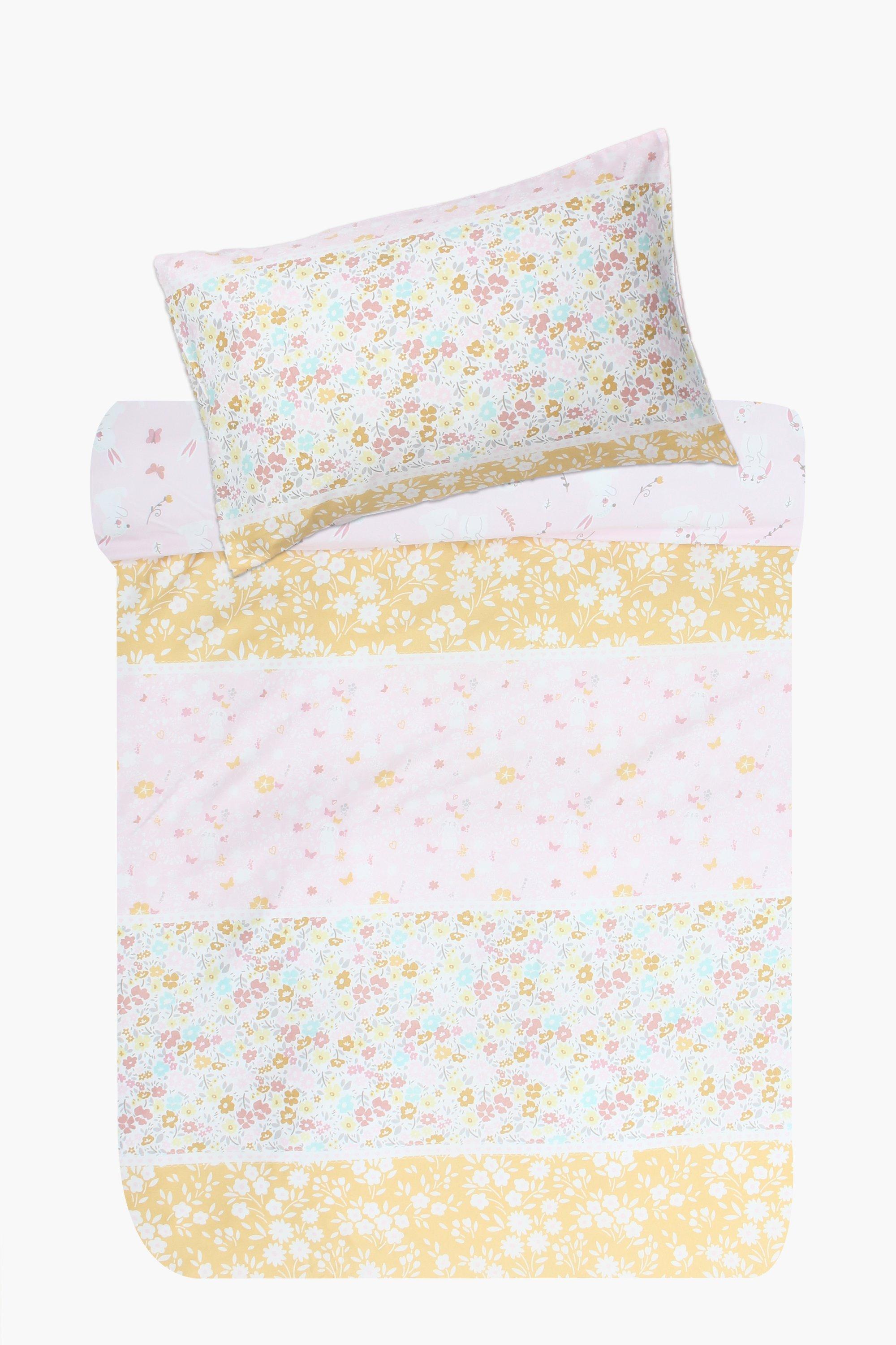 Soft Touch Autumn Floral Reversible Duvet Cover Set