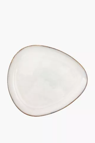 Tri Glaze Stoneware Dinner Plate
