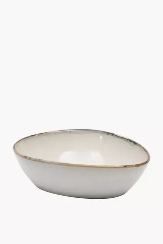 Tri Glaze Stoneware Bowl

