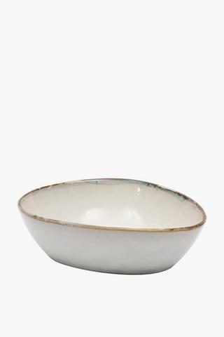 Tri Glaze Stoneware Bowl
