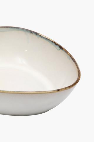 Tri Glaze Stoneware Bowl
