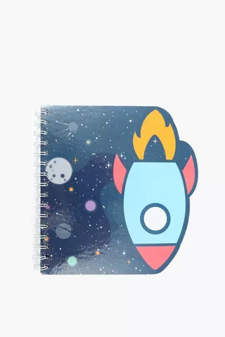 Space Spiral Notebook A5