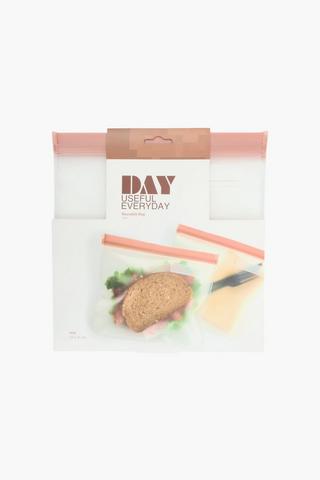 2 Pack Reusable Silicone Bags