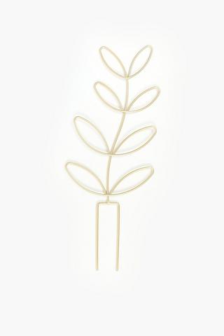 Leaf Plant Stake, 40cm