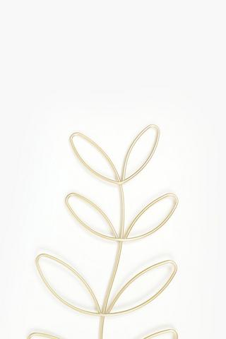 Leaf Plant Stake, 40cm