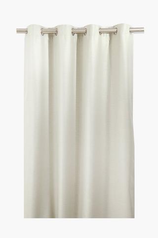 Julia Block Out Eyelet Curtain, 140x225cm