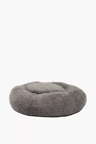Sherpa Round Pet Bed, 40cm
