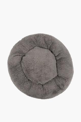 Sherpa Round Pet Bed, 40cm
