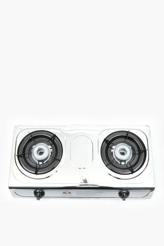 Alva 2 Burner Stainless Steel Gas Stove