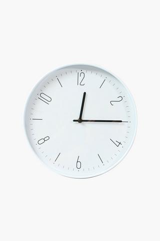 Quartz Basic Clock, 30cm