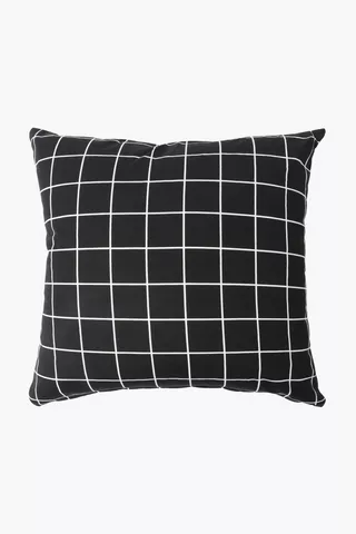 Clifton Check Scatter Cushion Cover, 60x60cm