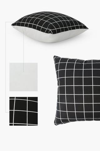 Clifton Check Scatter Cushion Cover, 60x60cm
