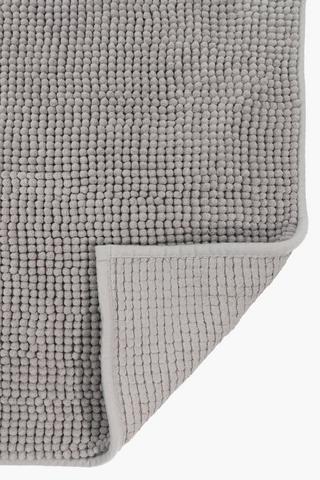Micro Chenille Bobble Bath Mat Extra Large