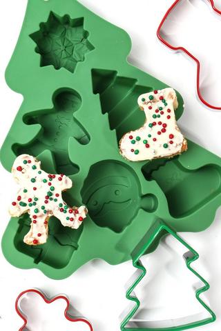 5 Piece Festive Cookie Cutter Set

