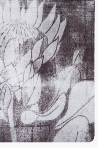 Printed Protea Kitchen Mat, 50x125cm