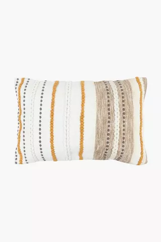 Textured Galway Line Scatter Cushion, 40x60cm