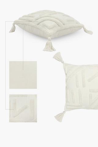 Textured Kinsale Linen Look Scatter Cushion, 50x50cm