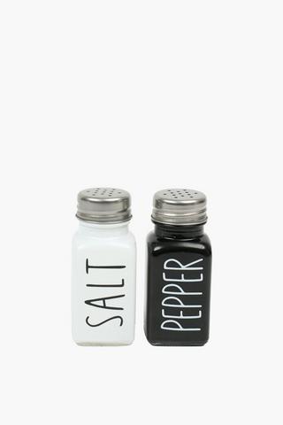 Glass Salt And Pepper Cellars