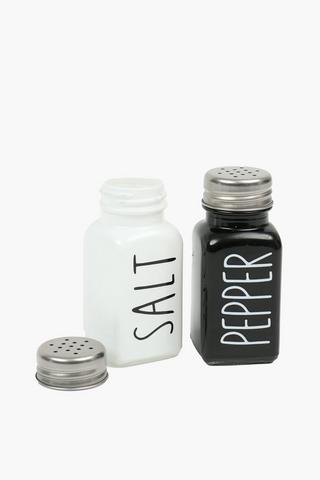Glass Salt And Pepper Cellars