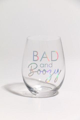 Script Stemless Wine Glass