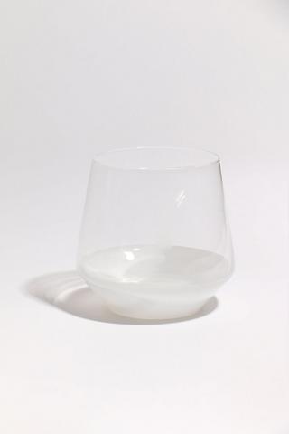 Two Tone Stemless Wine Glass