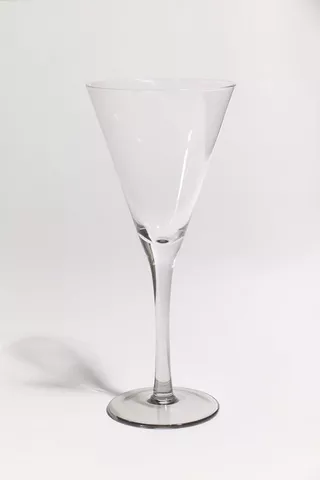 Smokey V Shaped Cocktail Glass, Medium