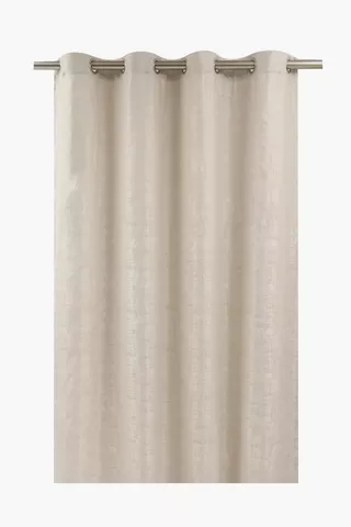 Jacquard Lola Eyelet Curtain, 225x225cm