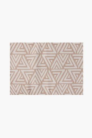 Geometric Cotton Placemat
