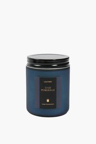 Leather Oud Minerale Candle, 213g