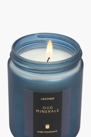 Leather Oud Minerale Candle, 213g