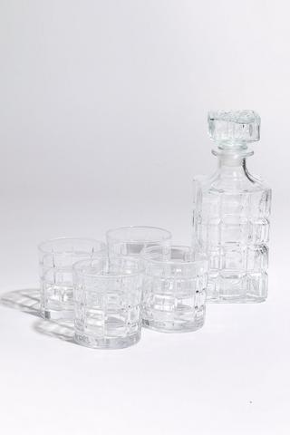 5 Piece Whiskey Glass Set