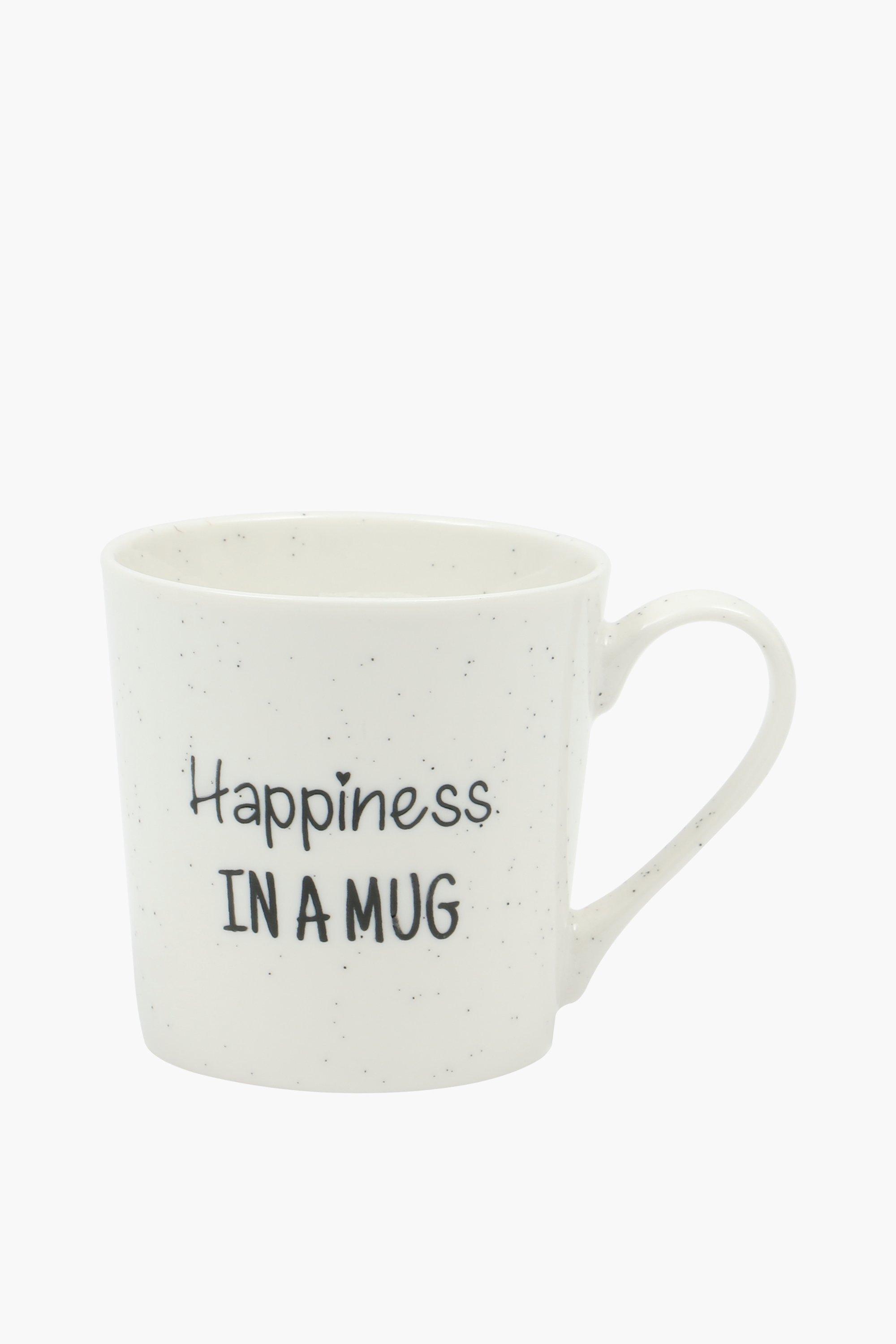 Script Stoneware Mug