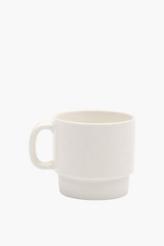 Stackable Stoneware Mug
