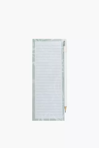 Shelly Notepad With Pencil