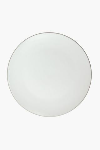 Rim Stoneware Dinner Plate